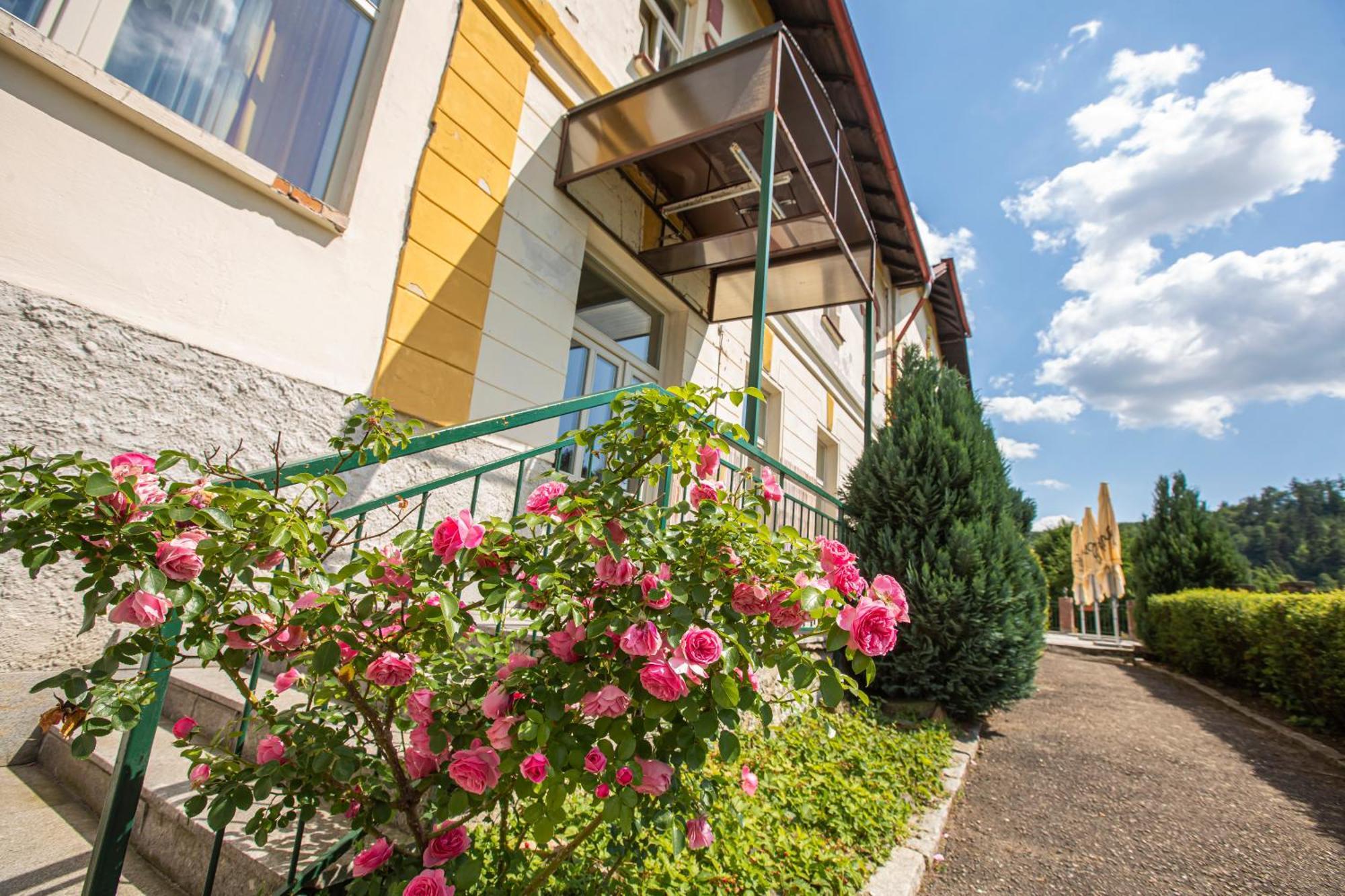 Pension V Parku Cesky Sternberk Exteriér fotografie